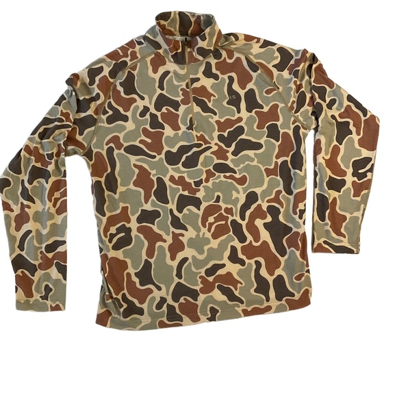 Orvis Other - NWT Orvis Camouflage Lightweight Long Sleeve Camo Pattern Pullover Shirt Large